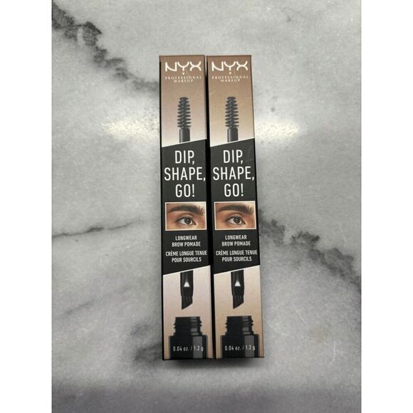 NYX Dip Shape Go Longwear Brow Pomade Blonde Lot of 2 - Picture 1 of 2